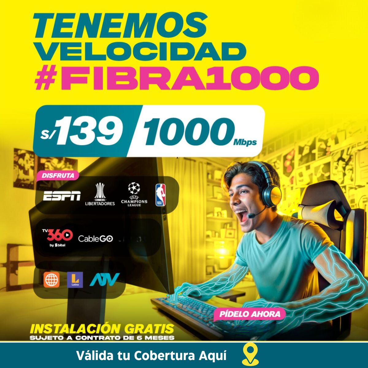 bitel hogar fibra 1gb