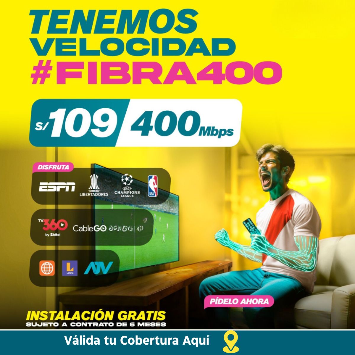 bitel hogar fibra 400