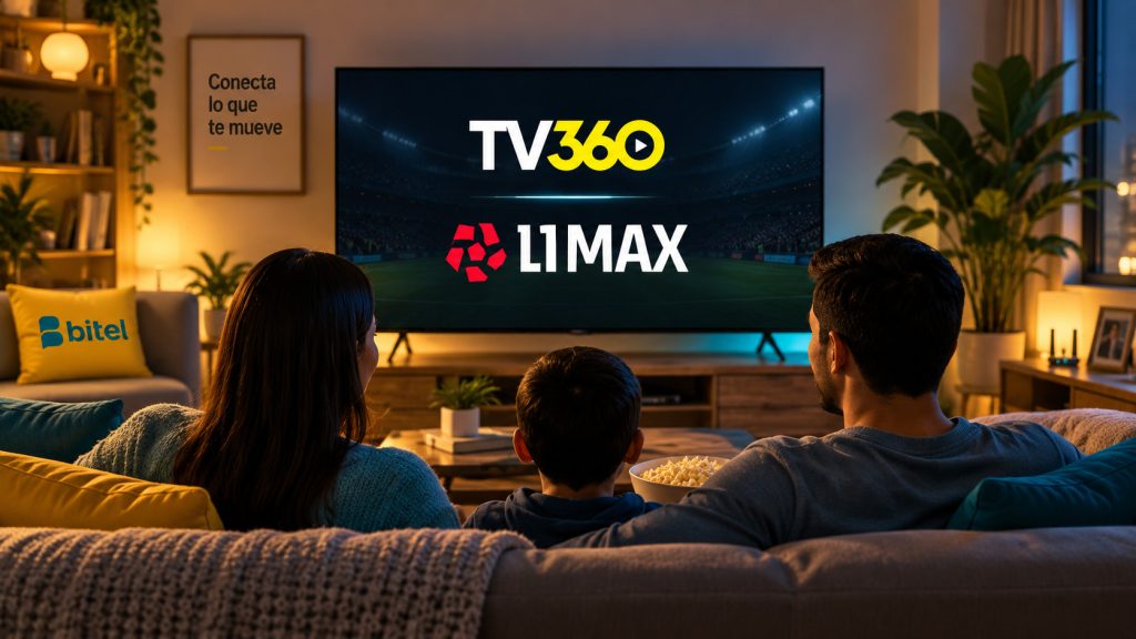 TV360 y L1MAX con Bitel Internet Hogar