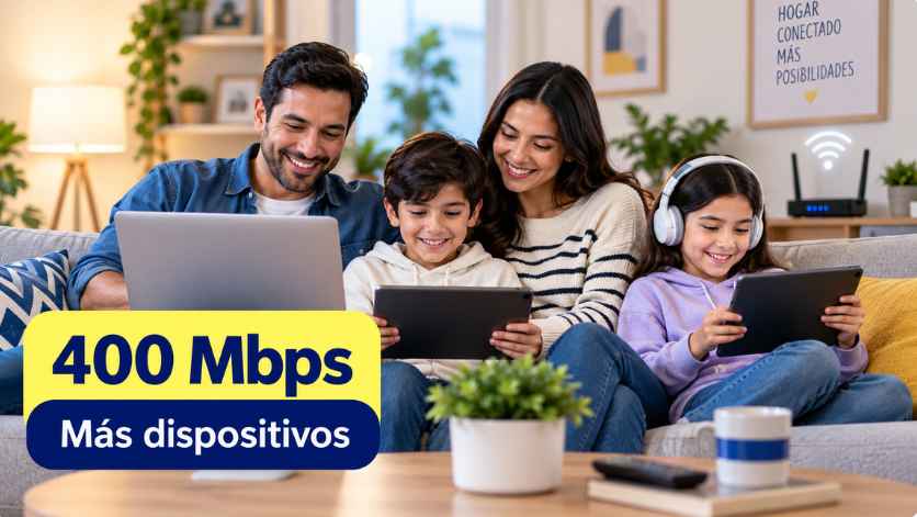 fibra 400 bitel hogar